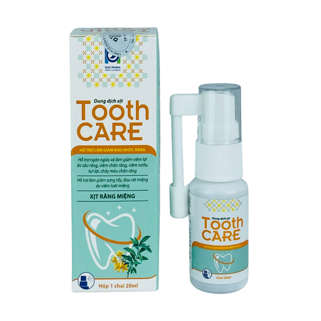 Dung dịch xịt hỗ trợ giảm đau răng, viêm nướu HGSG pharma TOOTH CARE Chai