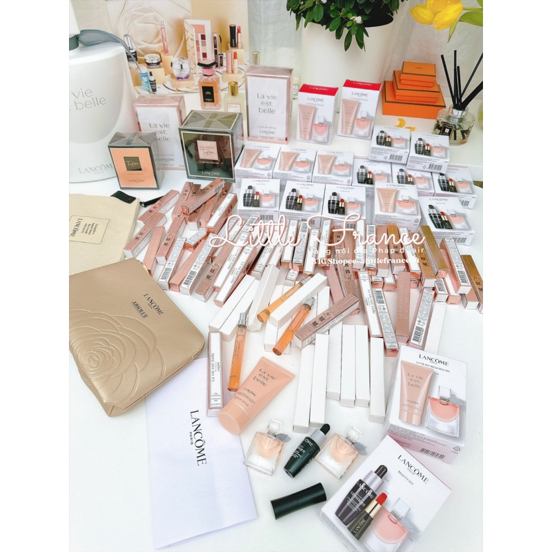 Nước hoa La vie est belle ống 10ml tách set