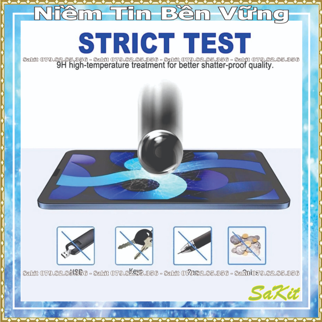 Kính cường lực full màn hình máy tính bảng samsung tab A9 8.7inch , tab A9+  11inch