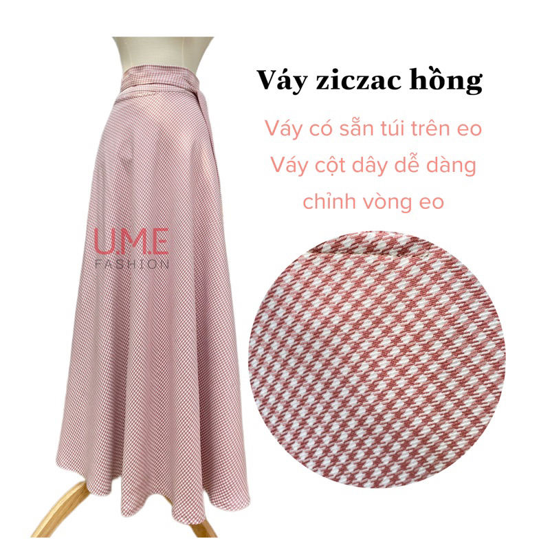 Chân váy chống nắng dày thiết kế freesize