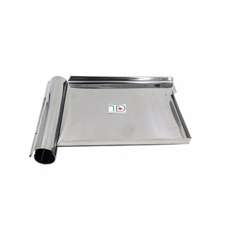 Khay chia thuốc / đếm thuốc inox kèm que đếm