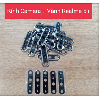 Kính Camera  + Vành Realme 5i