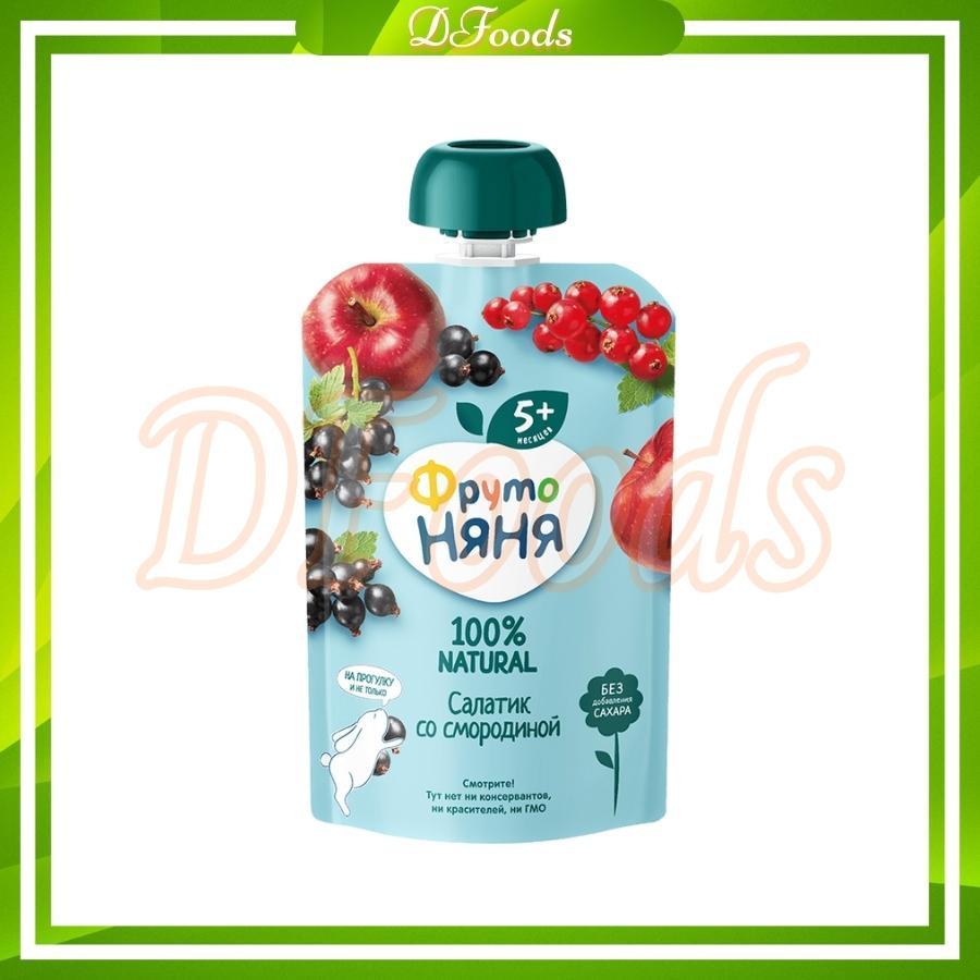 Trái Cây Nghiền Fruto Nhiều Vị Cho Bé 5M+ 90g Date 06.2024