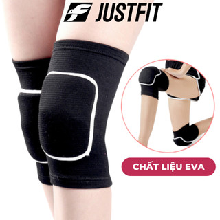 Đai bảo vệ đầu gối JUSTFIT băng gối thể thao, bó gối, bọc gối thể thao tập yoga,gym có đệm đầu gối
