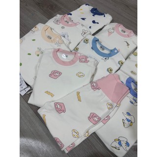 Bộ cotton len cho bé trai, bé gái từ 6-24 tháng