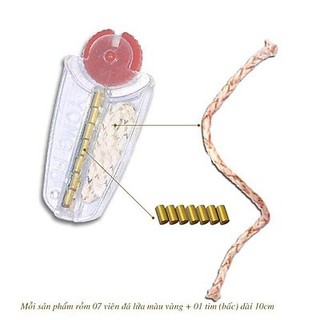 Tim và đá lửa hộp 𝐪𝐮𝐞̣𝐭 𝐛𝐚̣̂𝐭 𝐥𝐮̛̉𝐚 ,đá lửa + bấc hột quẹt