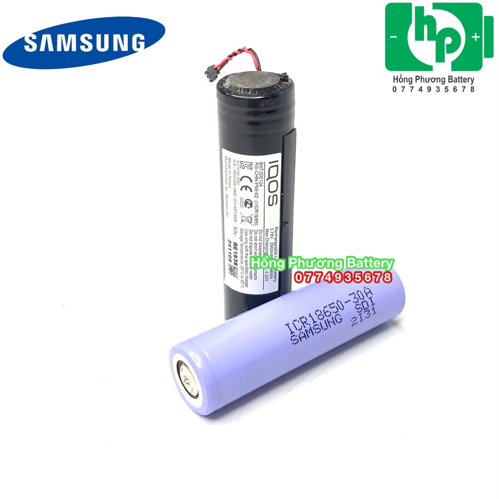 Pin Samsung ICR18650 30A dung lượng 3200mAh hàn sẵn mạch 1S dùng cho thiết bị dung lượng cao