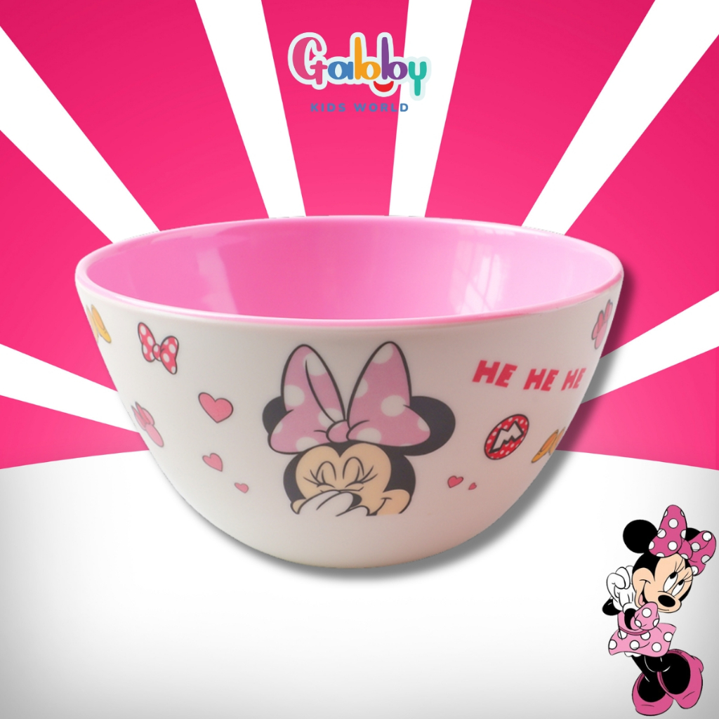 Chén Ăn Dặm Nhựa Melamine Nhân Vật Disney Cho Bé (Mickey, Donald, Ariel, Snow White, Cinderella, Stitch, Elsa, ...)