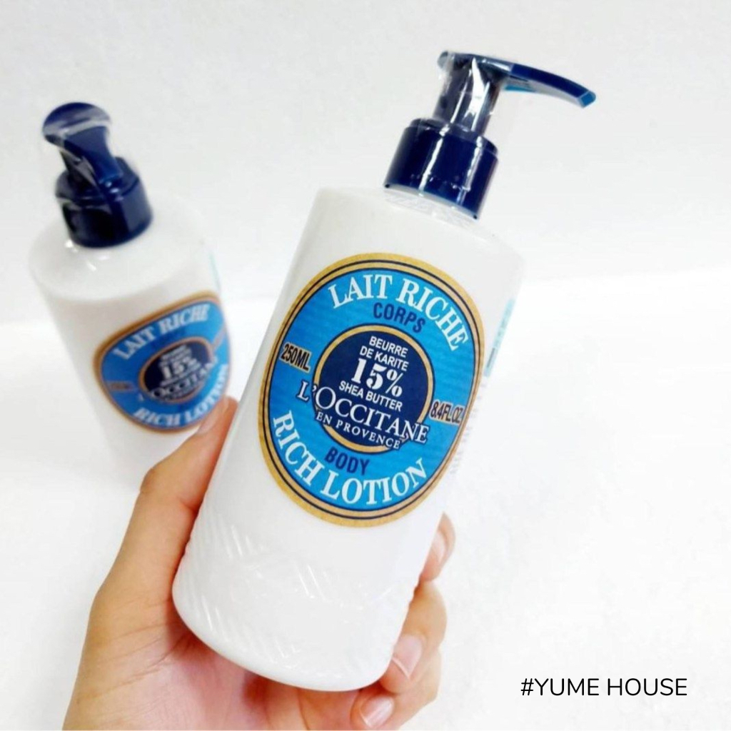 Sữa dưỡng thể Loccitane - L'Occitane Shea Body Rich Lotion 250ml