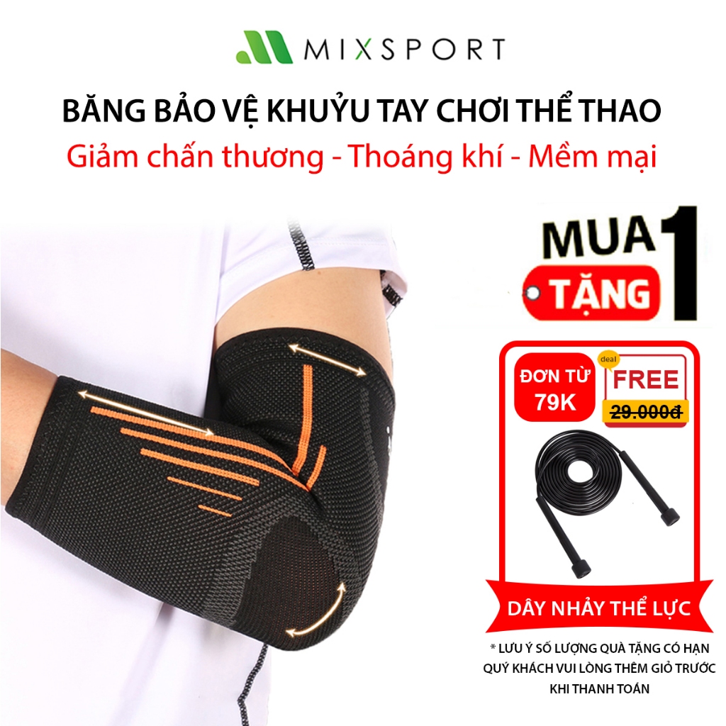 Băng Khuỷu Tay Cho Thủ Môn MixSport Giúp Giảm Chấn Thương Khi Va Chạm Và Bắt Bóng BKT01