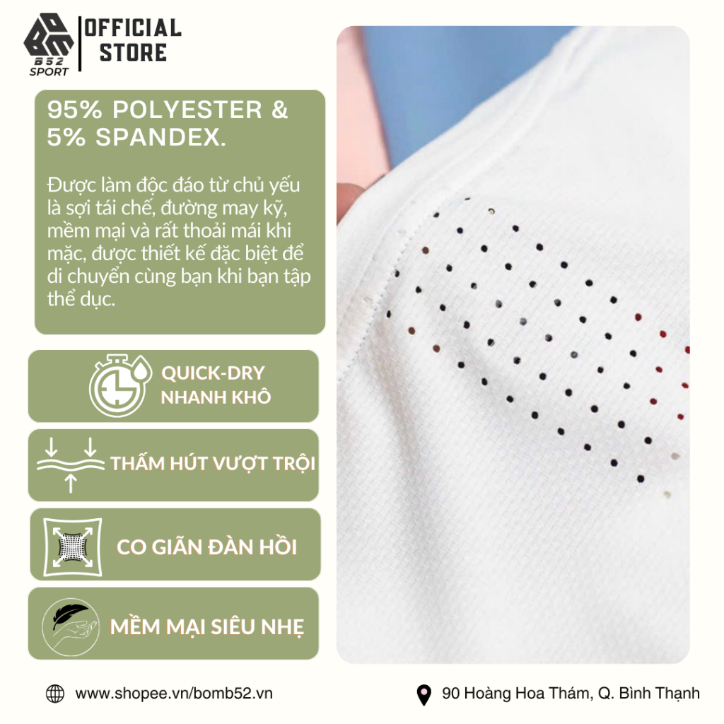 Áo Croptop Tập Gym/ Yoga/ Chạy Bộ Tay Ngắn Kiểu Lỗ Sau Lưng Thoáng Khí