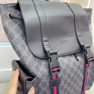⚡️[Mirror Quality] - Balo Canvas GG Black Backpack, Ba lô GC