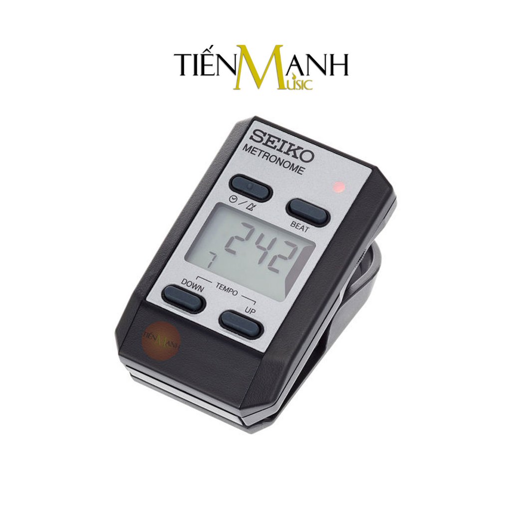 Máy Đập Nhịp Điện Tử Seiko DM51 - Metronome Dùng cho Học Nhạc Cụ, Piano, Organ, Violin, Sáo - Đếm, Gõ, Đánh