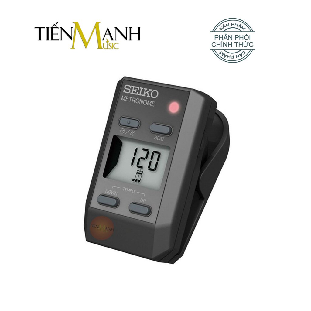 Máy Đập Nhịp Điện Tử Seiko DM51 - Metronome Dùng cho Học Nhạc Cụ, Piano, Organ, Violin, Sáo - Đếm, Gõ, Đánh