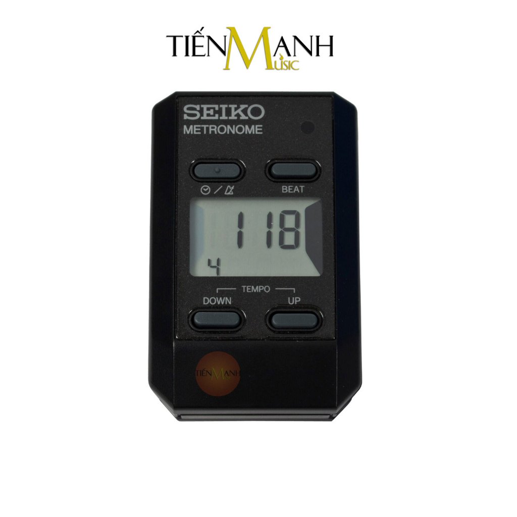 Máy Đập Nhịp Điện Tử Seiko DM51 - Metronome Dùng cho Học Nhạc Cụ, Piano, Organ, Violin, Sáo - Đếm, Gõ, Đánh
