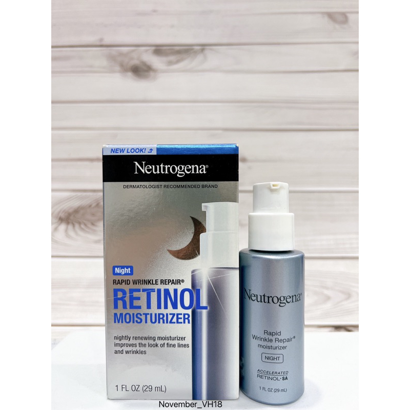 Kem dưỡng ban đêm chống lão hoá Neutrogena Rapid Wrinkle Repair Retinol Moisturizer