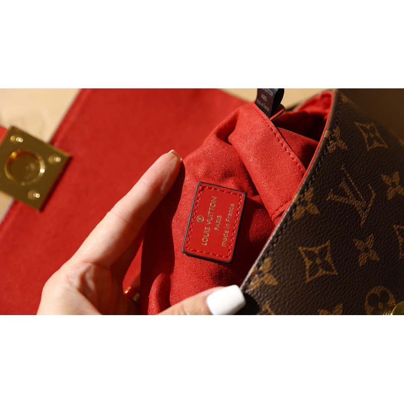 Túi Xách LV Locky BB Đỏ Đen Hồng Nâu Size 20  -  By Anh Dinh Phuong