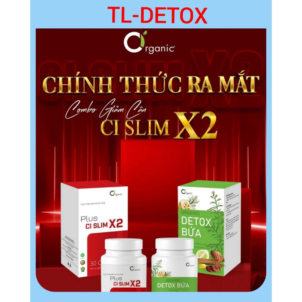 Giãm cân CI SLIM X2 chuẩn chính hãng của cty (mẫu mới ) Mua 1 tặng 1
