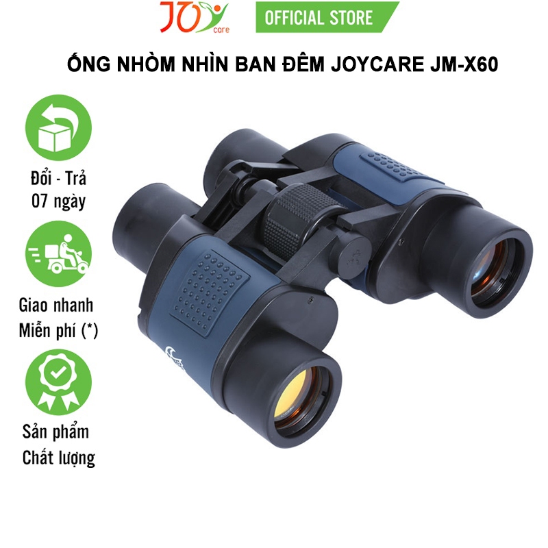 Ống nhòm Coated Optics 60×60, phủ thấu kính đa tầng FMC, có hỗ trợ nhìn ban đêm Joycare JM-X60