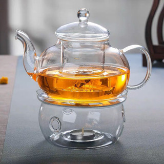 Ấm thủy tinh pha trà, Thủy Tinh Chịu Nhiệt 600ml