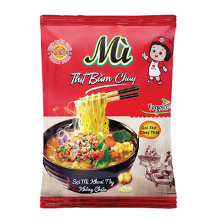 Mì thịt bằm chay âu lạc 80g gói