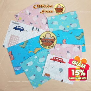 Vỏ áo gối nằm trẻ em cotton satin Hàn Quốc nhiều kích cỡ size cho bé sơ sinh và trẻ nhỏ họa tiết hoạt hình