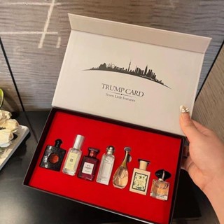 Set 7 lọ nước hoa mini GIFT TRUMP.CARD 7 mùi siêu sang sịn mịn