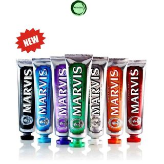 Kem đánh răng marvis toothpaste trắng răng, giảm ê buốt sạch răng thơm miệng 75ml - 85ml - mibebe