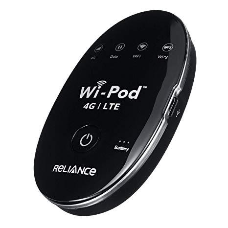 Thiết Bị Wifi 4G Zte HICO WD670 Reliance Wifi - Pod, Tốc Độ 150 Mbps, Pin 2300mAh, Hỗ Trợ Kết Nối Tối Đa 31 Thiết Bị