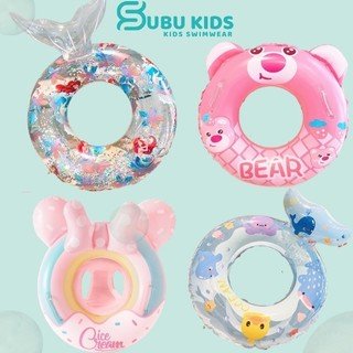 Phao bơi cho bé phao bơi hình tròn dày dặn nhiều họa tiết phù hợp cho trẻ từ 2-6 tuổi