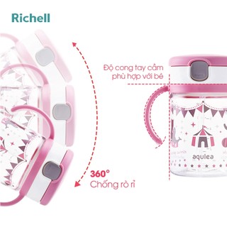 Cốc ống hút T.L.I Richell