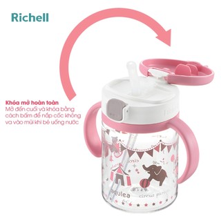 Cốc ống hút T.L.I Richell