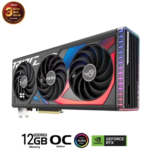 Card màn hình ASUS ROG Strix GeForce RTX 4070 Ti OC Edition 12GB - Hàng chính hãng bảo hành 3 Năm