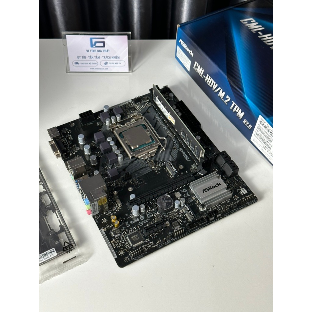 Combo Main Chip Ram H410 H510 I3 10105F 16GB Bảo Hành 3 năm - Giá rẻ, thợ kỹ thuật H410 16G