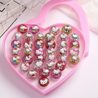 HỘP 36 nhẫn công chúa, bạch tuyết, tiên cá, ngựa pony. Nhẫn đồ chơi trẻ em