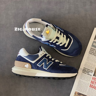 Giày nb574 legacy xanh navy