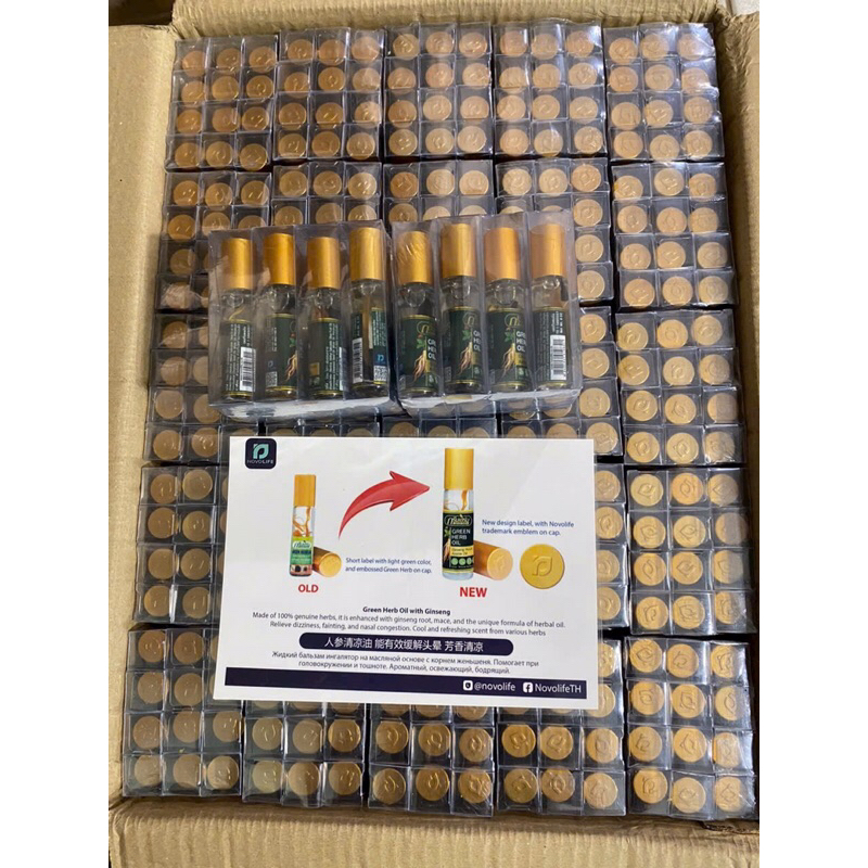 Dầu sâm thảo dược Thái Lan combo 12 chai