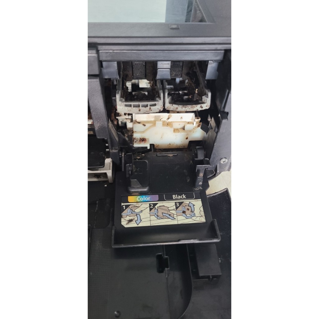 Xác máy in màu Canon, model : MG2170 cắm nguồn không lên  bán xác