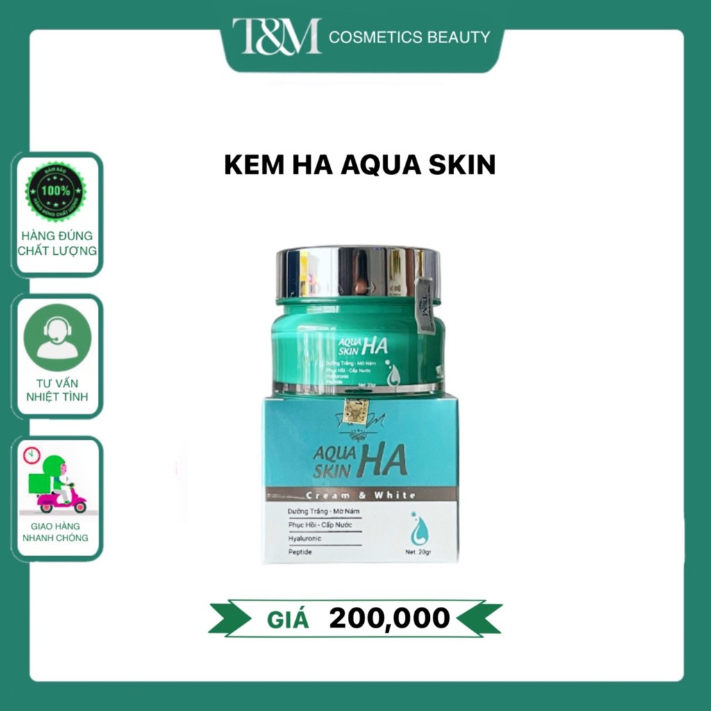 Kem HA Cấp Ẩm Trắng Da