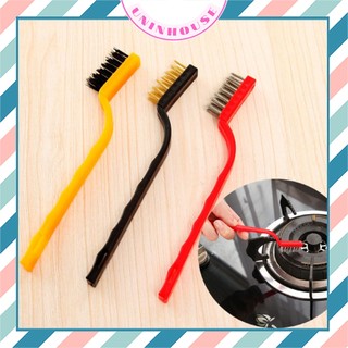 Set 3 bàn chải sắt cọ bếp ga, vòi nước tiện dụng, bàn chà sắt cọ rửa bếp ga, bàn chải đánh bóng bếp ga,...PK214