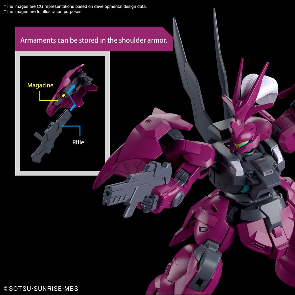 Mô hình lắp ráp HG 1/144 GUELS DILANZA Bandai