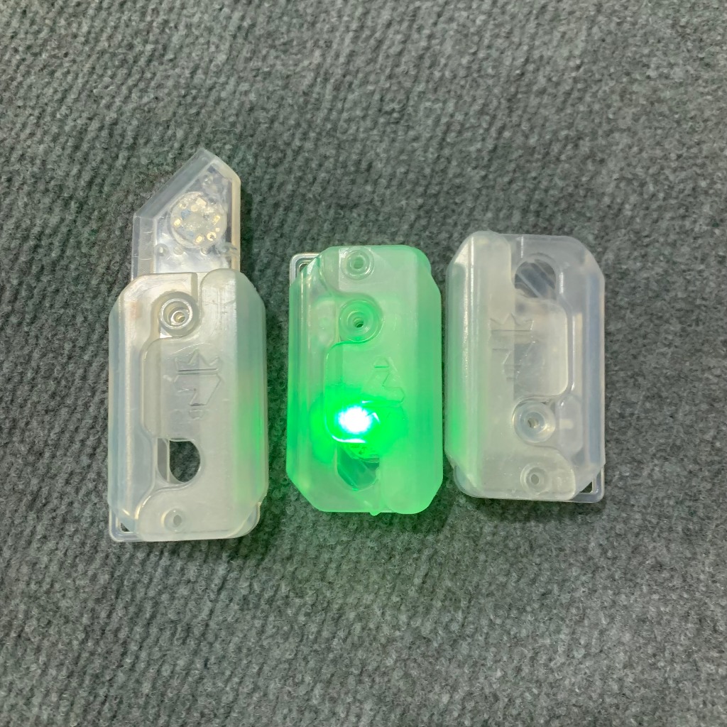 Dao vô tri 3D gấp gọn hình cà rốt phát sáng, đồ chơi giải tỏa căng thẳng stress