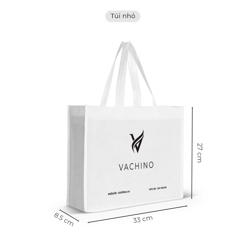 Túi vải dựng quà tặng thương hiệu VACHINO-TX033