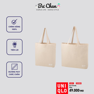 Túi tote uniqlo🇯🇵nhật vải bông tái chế bảo vệ môi trường - 427800