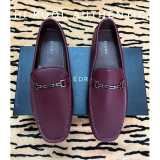 Giày lười da Pedro authentic Pebbled size 40