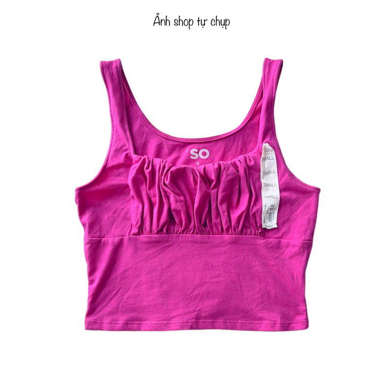 NEW - Áo thun cotton croptop SO size S