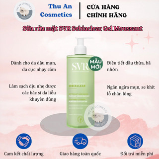 Gel rửa mặt SVR SEBIACLEAR Gel Moussant 400ml