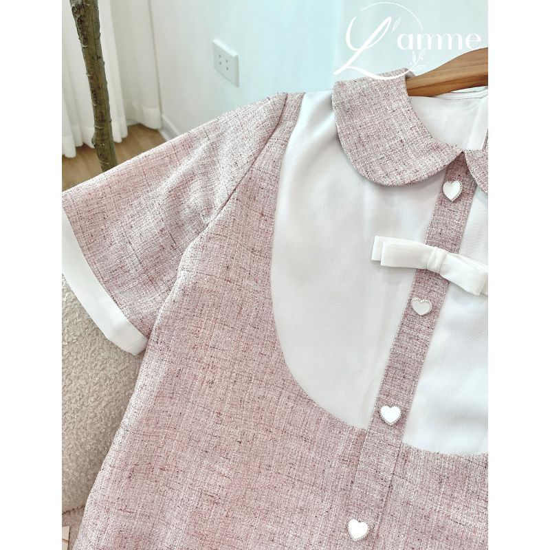 Đầm bầu dự tiệc, Váy thiết kế thu đông Sarah Dress kiểu dáng thanh lịch, chất dạ cao cấp By Lamme