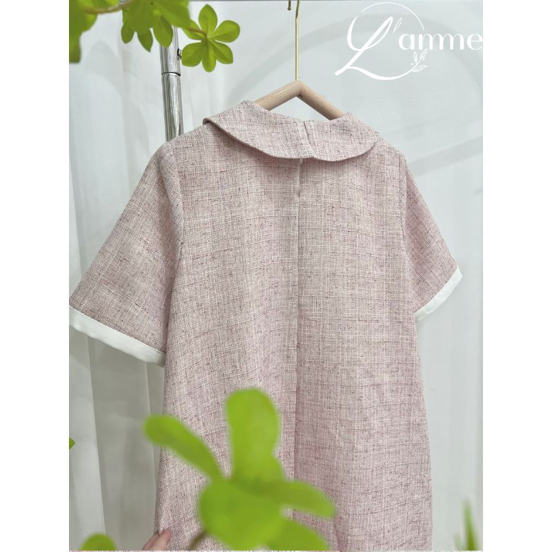 Đầm bầu dự tiệc, Váy thiết kế thu đông Sarah Dress kiểu dáng thanh lịch, chất dạ cao cấp By Lamme