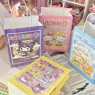 Túi Giấy Có Quai Xách Túi Quà Tặng Sinh Nhật Giáng Sinh Hoạt Hình Kuromi Melody